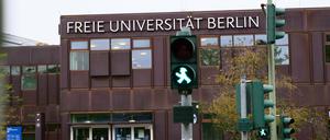 Auch die Freie Universität Berlin wäre vom neuen Hochschulgesetz betroffen.