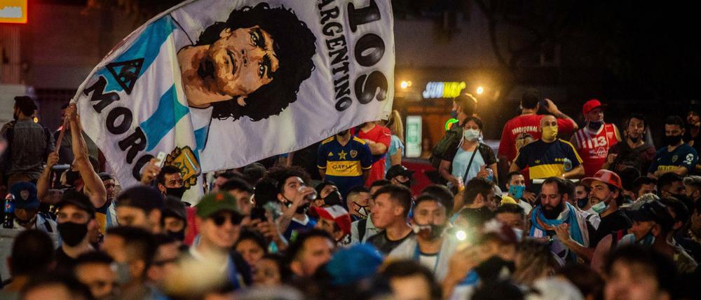 Die Proteste am Mittwochabend in Buenos Aires: „Er ist nicht gestorben, sie haben ihn getötet". 