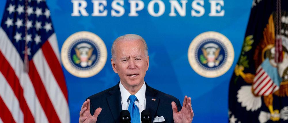 US-Präsident Joe Biden verbucht den ersten großen Gesetzgebungserfolg.