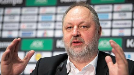 DHB-Präsident Andreas Michelmann glaubt an die Olympiaqualifikation.