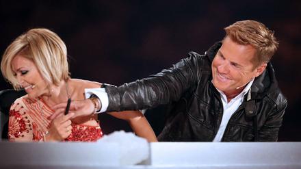 Bald Schluss mit lustig: Dieter Bohlen, hier bei "DSDS" neben Jurorin und Sängerin Michelle 