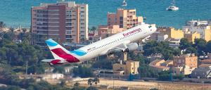 Der Flughafen in Palma de Mallorca.