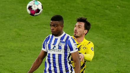 Enge Kiste. Hertha konnte gegen Dortmund über weite Strecken mithalten, ging am Ende aber leer aus.