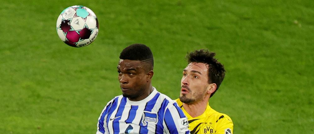Enge Kiste. Hertha konnte gegen Dortmund über weite Strecken mithalten, ging am Ende aber leer aus.