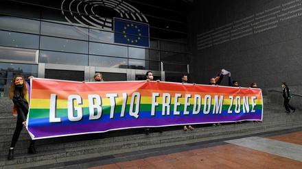 Am Donnerstag stimmte das EU-Parlament ab und erklärte die EU zur "LGBTIQ Freedom Zone".