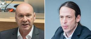 Udo Wolf im Berliner Abgeordnetenhaus, Pascal Meiser im Bundestag.