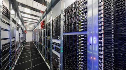 Rechenzentrum von Ionos. Das Unternehmen wirbt schon mit einer Gaia-X konformen Cloud.
