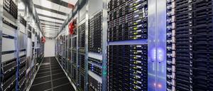 Rechenzentrum von Ionos. Das Unternehmen wirbt schon mit einer Gaia-X konformen Cloud.