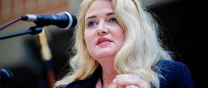 Hat viel Arbeit vor sich: Die neue Vorsitzende der Berliner AfD, Kristin Brinker.