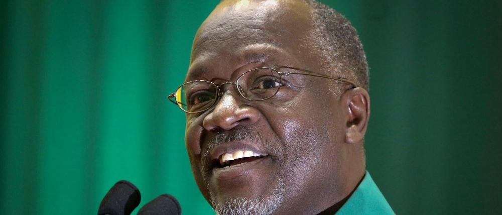 John Magufuli (1959-2021) war der fünfte Präsident der Vereinigten Republik Tansania.