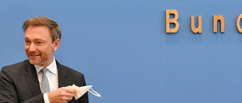 Christian Lindner am Tag nach den Landtagswahlen in Baden-Württemberg und Rheinland-Pfalz.