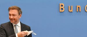 Christian Lindner am Tag nach den Landtagswahlen in Baden-Württemberg und Rheinland-Pfalz.
