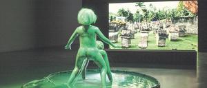 Schöpfungsmythos. Natasha Tontey aus Yogyakarta entwickelte für die Transmediale die Installation „The Epoch of Mapalucene“.