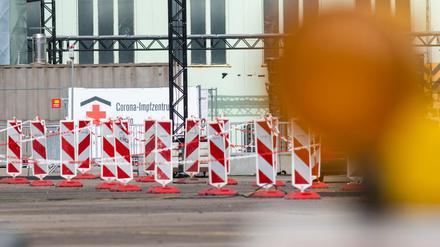 Wieder verlassen. Das Impfzentrum in Tegel wurde wegen des Impfstopps wieder geschlossen.