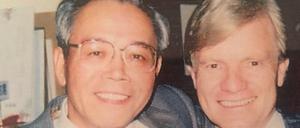 Radpioniere unter sich: Der 2002 verstorbene Shimano-Chef Shozo Shimano und Andries Gaastra