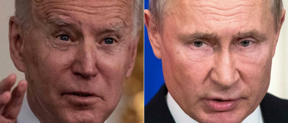 Joe Biden nennt Wladimir Putin einen Mörder und droht, der werde "einen Preis bezahlen".