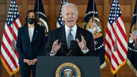 Joe Biden und Kamala Harris verurteilen nach dem Massenmord in Atlanta den grassierenden Rassismus.