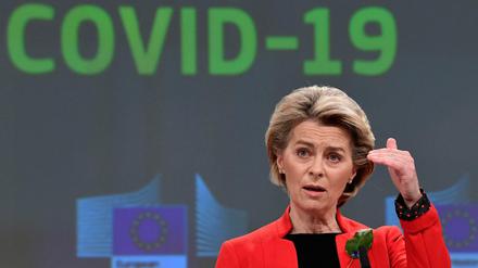EU-Kommissionspräsidentin Ursula von der Leyen attackiert Großbritannien wegen ausbleibender Impfstoff-Lieferungen.