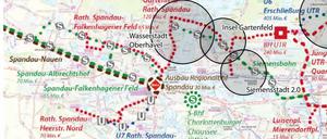 Aus den aktuellen Senatspapieren - eingezeichnet ist alles, was gerade durchgespielt wird. Die Lektüre lohnt sich.