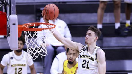 In Michigan hat sich Franz Wagner in den Fokus der NBA-Scouts gespielt.
