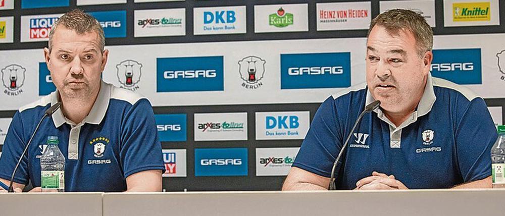 Schon lange im selben Team unterwegs: Serge Aubin (l.) und Stephane Richer.
