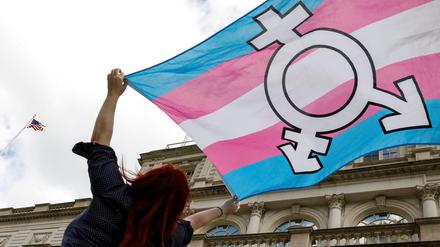Protest gegen die Diskriminierung von Transgender in New York (Archivbild von 2018)
