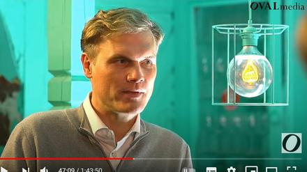 Robert Cibis in der Ovalmedia-Sendung Narrative#25.