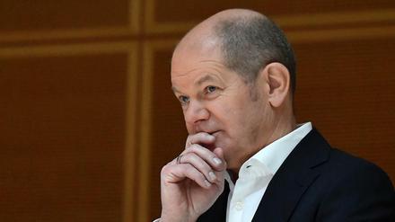 Der SPD-Kanzlerkandidat Olaf Scholz.