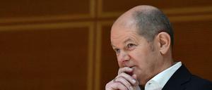 Der SPD-Kanzlerkandidat Olaf Scholz.