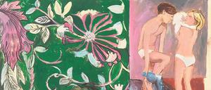 Gemischte Gefühle. Amelie von Wulffens Gemälde „Petting“ entstand 2017 (Ausschnitt).