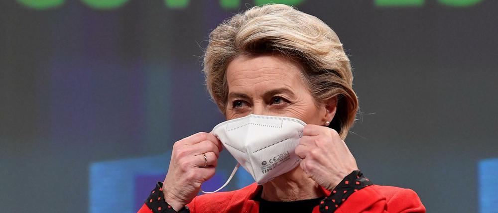EU-Kommissionspräsidentin Ursula von der Leyen