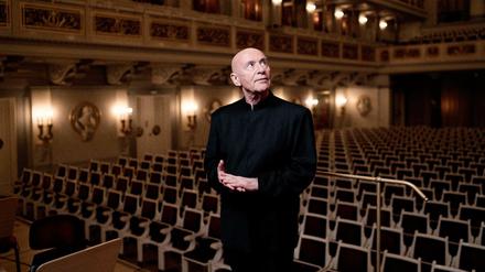 Dirigent Christoph Eschenbach im Konzerthaus.
