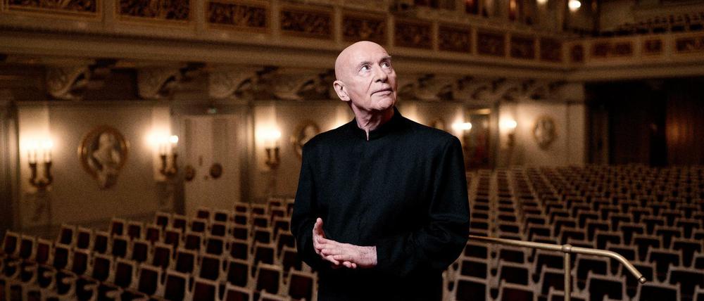 Dirigent Christoph Eschenbach im Konzerthaus.