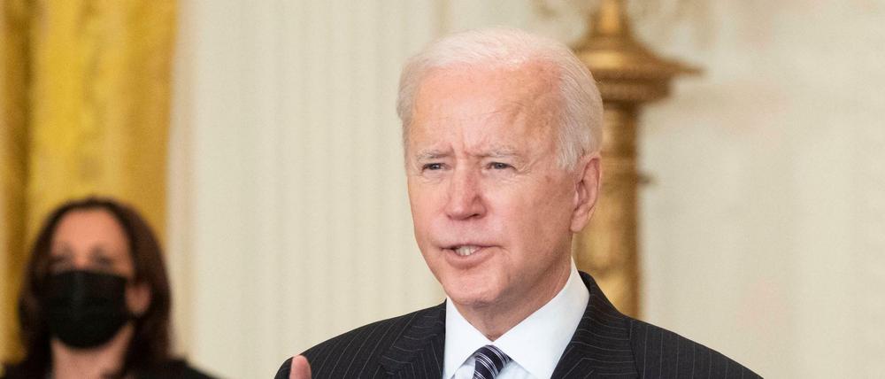 Der US-Präsident Joe Biden.