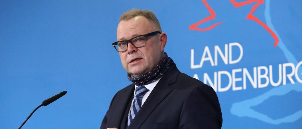 Brandenburgs Innenminister Michael Stübgen (CDU).
