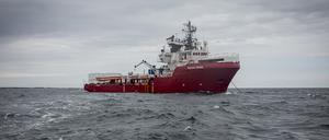 Das norwegische Schiff "Ocean Viking".