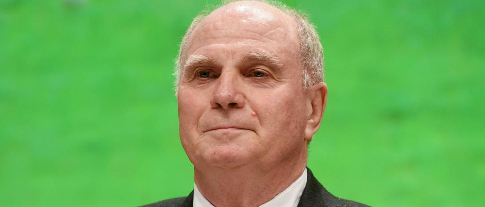 Bayern Münchens Ehrenpräsident Uli Hoeneß.