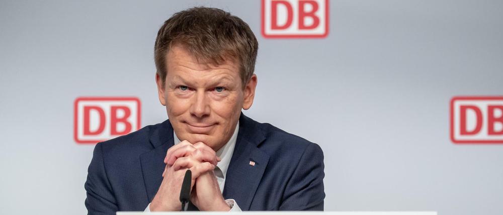 Steht vor eine Vertragsverlängerung: Bahnchef Richard Lutz