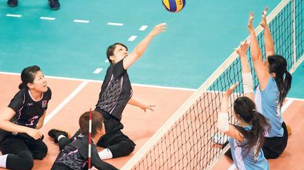 Schon lange paralympisch. Sitzvolleyball ist ein Highlight bei den Spielen. 