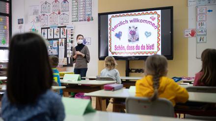 Zurück in der Grundschule - hier in Baden-Württemberg.