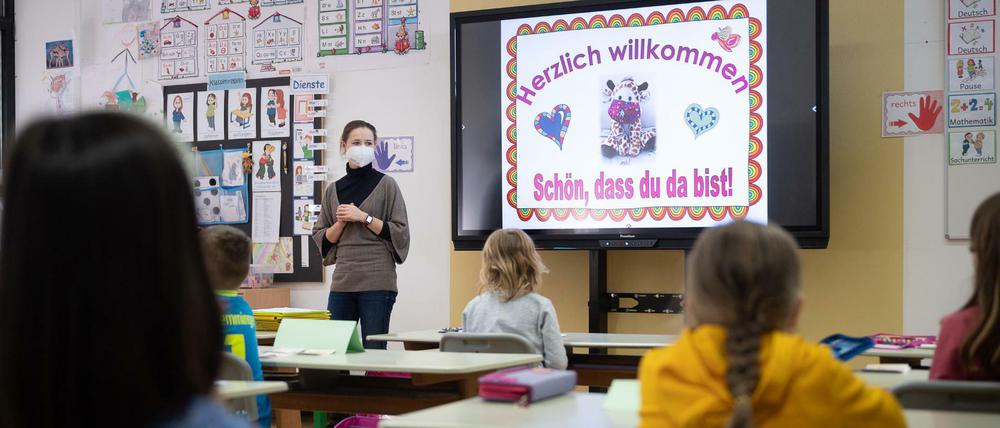 Zurück in der Grundschule - hier in Baden-Württemberg.