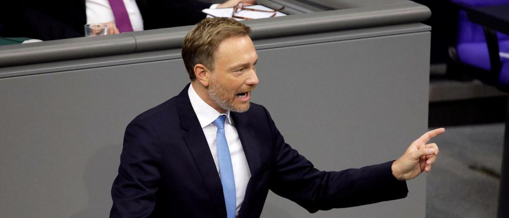 Christian Lindner ist Bundesvorsitzender der FDP.