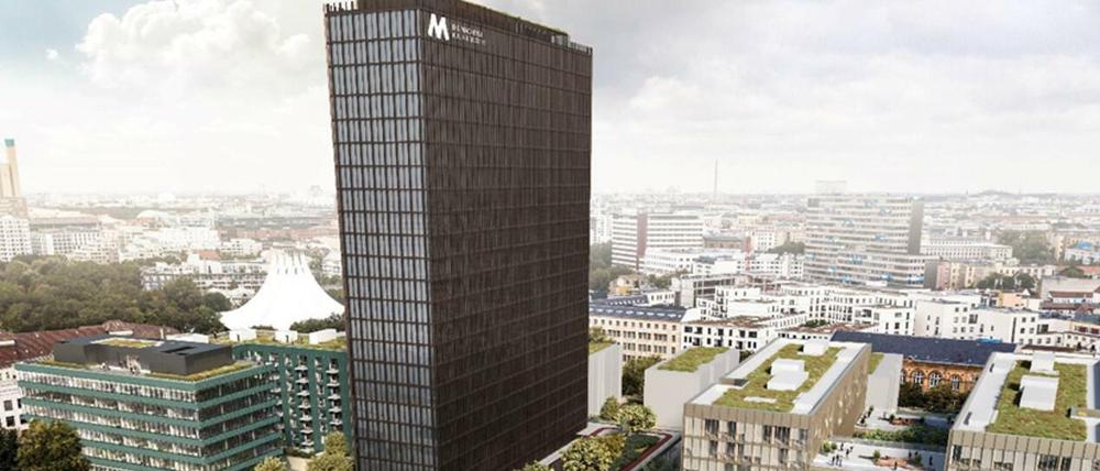 Das ehemalige Postscheckamt in Berlin-Kreuzberg wird umgebaut – der Spatenstich wurde am 18.März getätigt.
