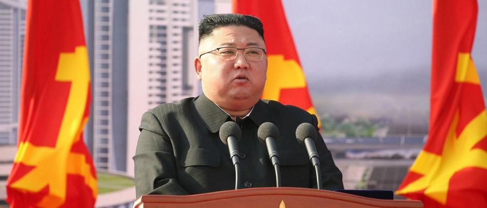 Nordkoreas Machthaber Kim Jong Un (Archivbild)