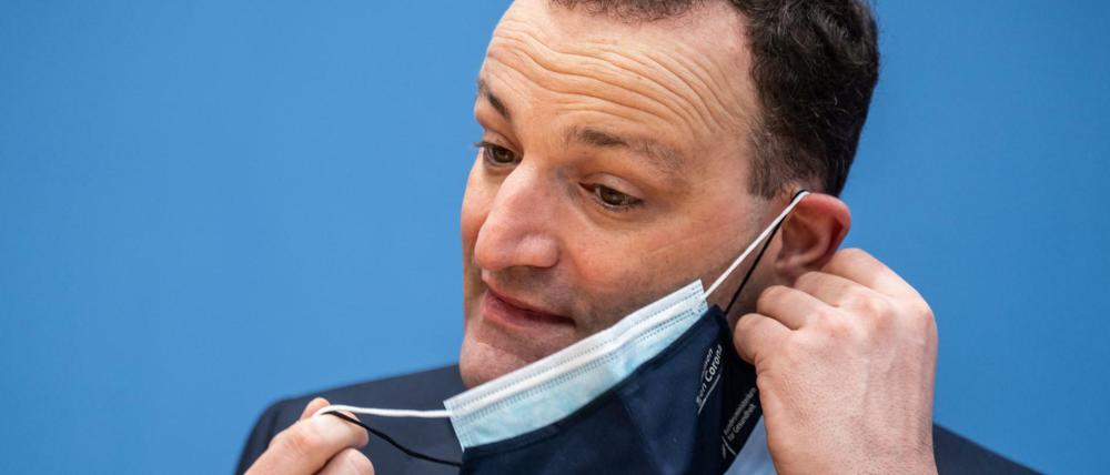 Rechnet für die Zukunft mit vie l mehr Impfdosen: Jens Spahn (CDU), Bundesminister für Gesundheit. 