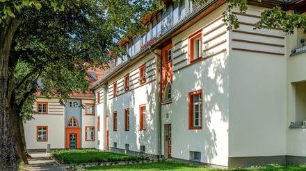 Denkmalgeschützt saniert.  55 Millionen Euro hat die Genossenschaft GeWoSüd in die Erhaltung der Lindenhof-Siedlung in Schöneberg investiert.