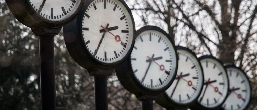 In der Nacht von Samstag auf Sonntag wird die Uhr umgestellt.