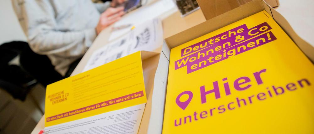 Die Initiative setzt sich dafür ein, Immobilienunternehmen mit mehr als 3000 Wohnungen zu enteignen.