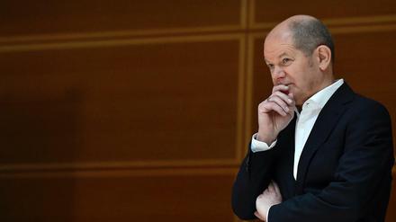 Olaf Scholz (SPD), Finanzminister und Vizekanzler.