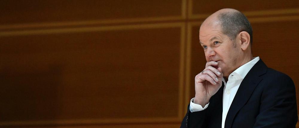 Olaf Scholz (SPD), Finanzminister und Vizekanzler.